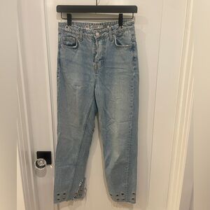 Vintage Zara Jeans with Hardware on Edge